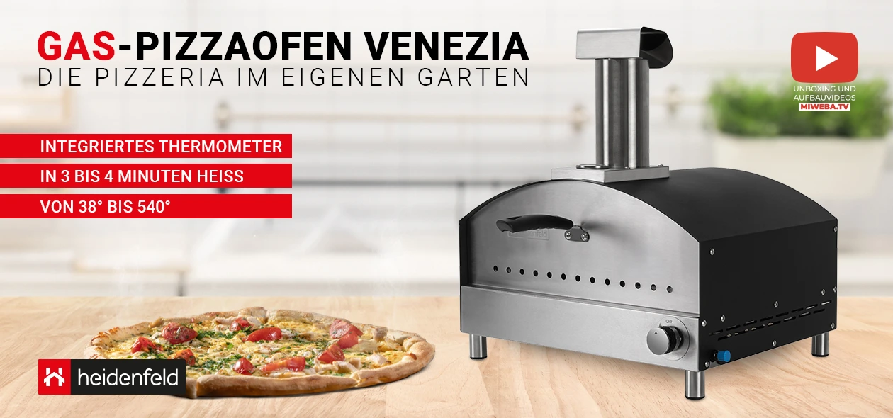 Heidenfeld Gas-Pizzaofen Venezia Heidenfeld Gas-Pizzaofen Venezia